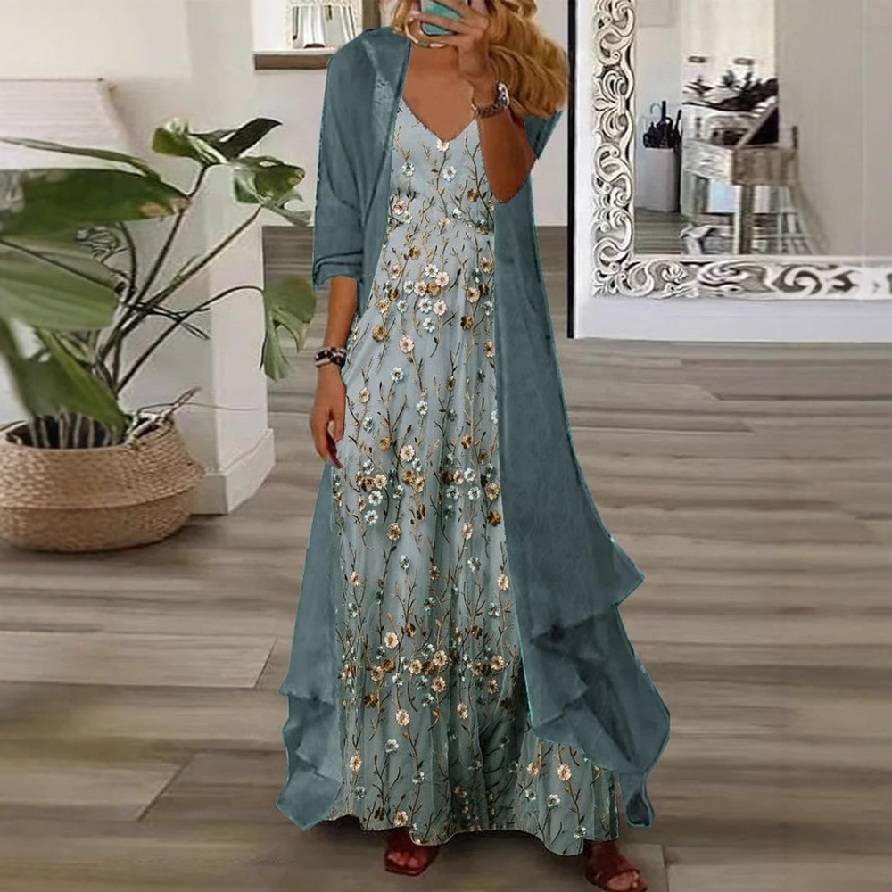 V Vintage Fashion - Novo Conjunto Feminino de 2 Peças: