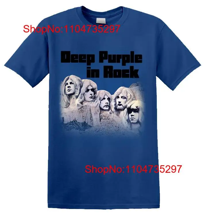 Vintage Fashion Wear - Profundo roxo 'in rock' t camisa