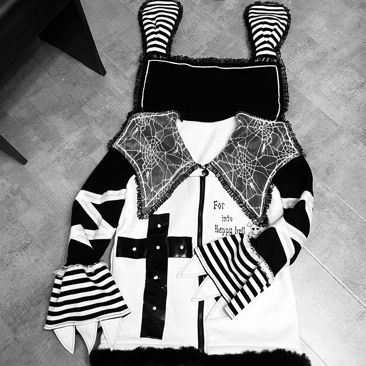 Vintage Fashion Subculture - Casaco Feminino Y2K Outono Inverno, Estilo