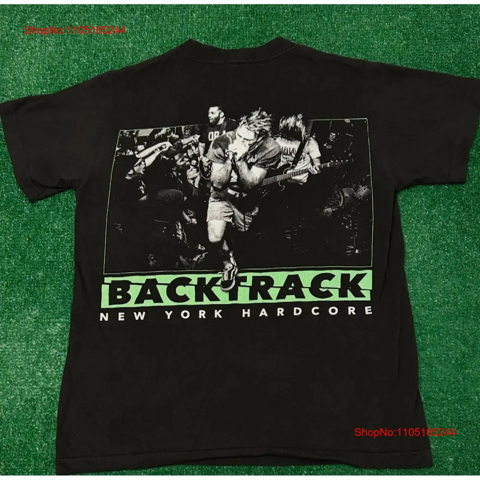 Vintage Fashion York - Vintage backtrack nova york hardcore t