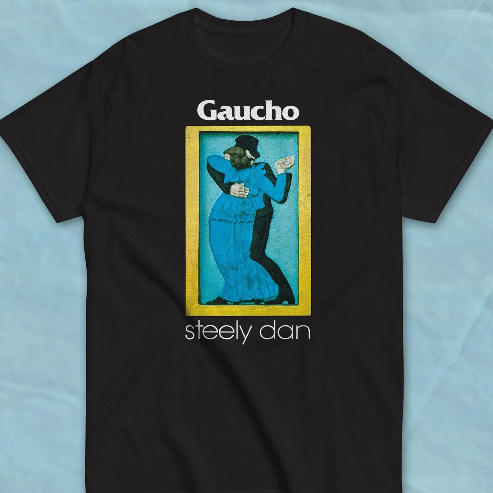 Vintage Fashion Quotes Short - Camiseta Steely Dan Gaucho Collectors vintage