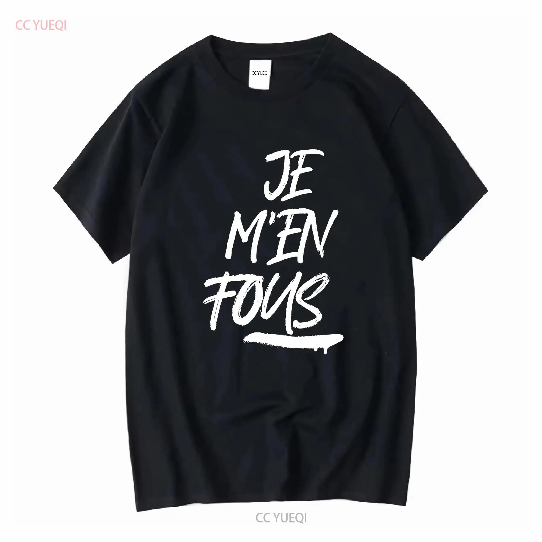Vintage Fashion Wear - Camiseta je m'en fous zadig mangas