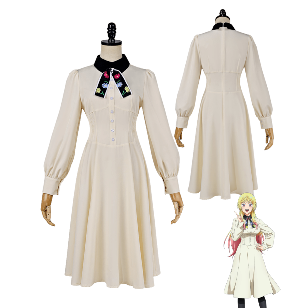 Vintage Fashion Dress - Fantasia de Cosplay Mei Kinosaki de