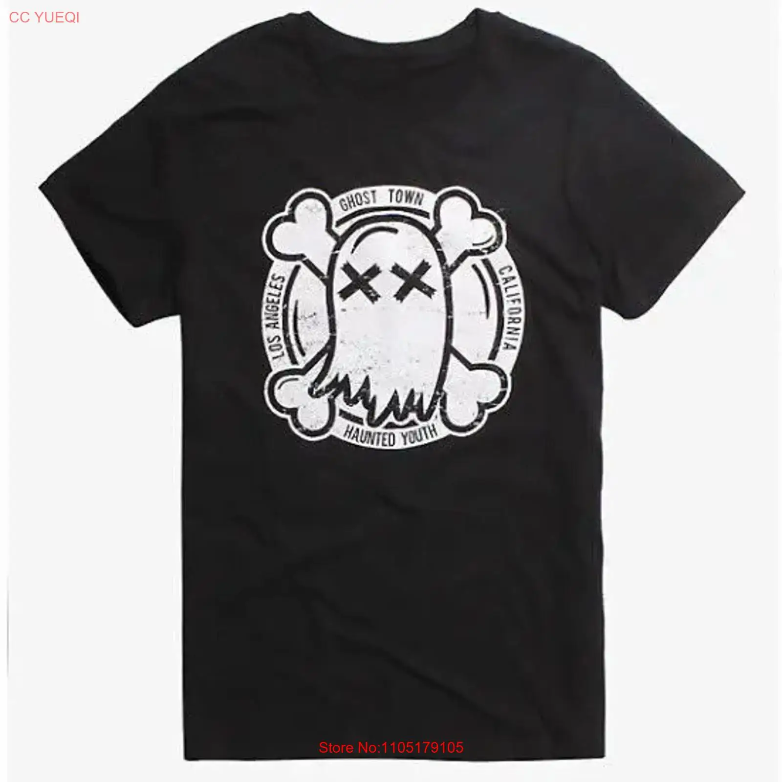 Vintage Fashion Newtown - Ghost Town HAUNTED Youth Band T