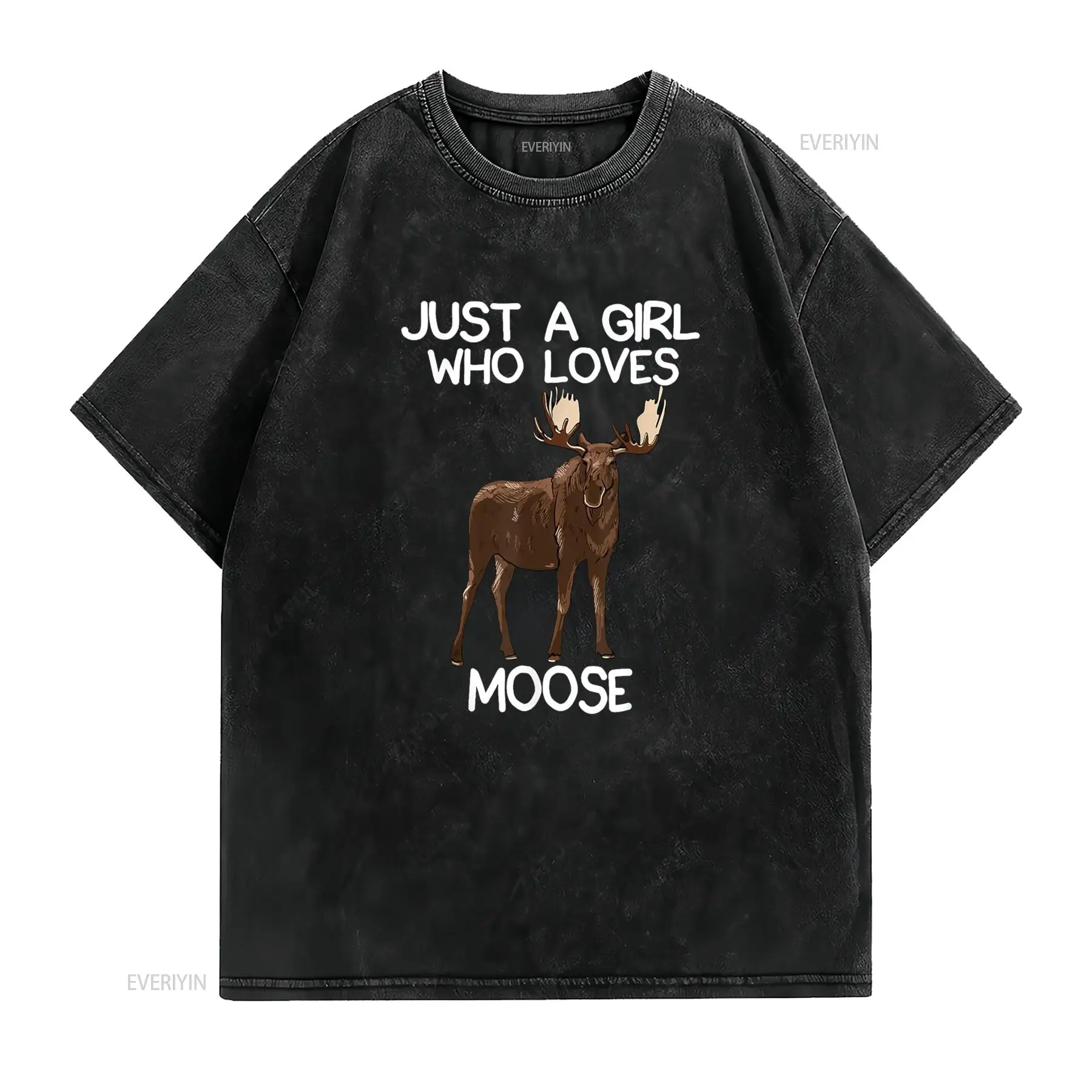 Apenas uma garota que ama alce - Vintage Fashion Quotes Short avaliação e preço