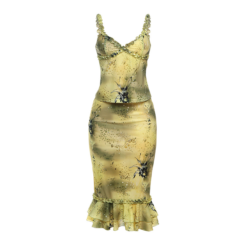 Conjunto Feminino de 2 Peças c - V Vintage Fashion avaliação e preço