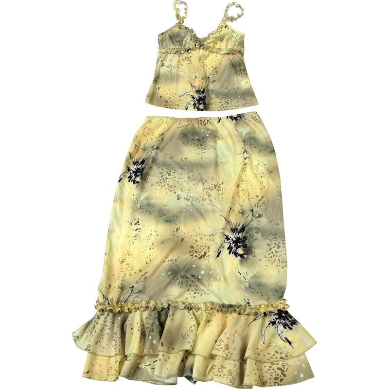 Conjunto Feminino de 2 Peças c - V Vintage Fashion avaliação e preço