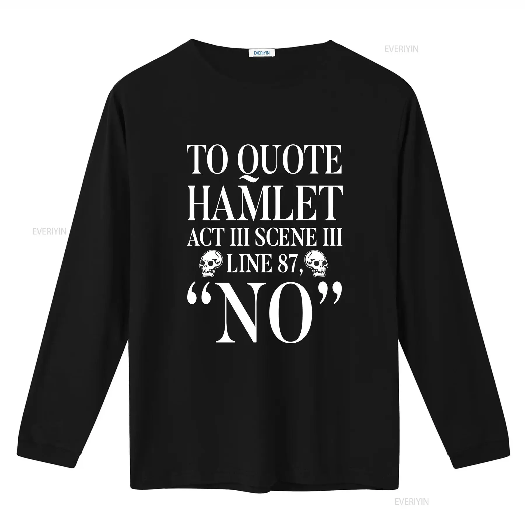 Camiseta com estampa de Hamlet - Vintage Fashion Quotes Short avaliação e preço
