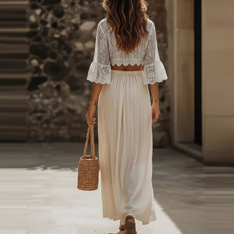 Conjunto Feminino Elegante de  - V Vintage Fashion avaliação e preço