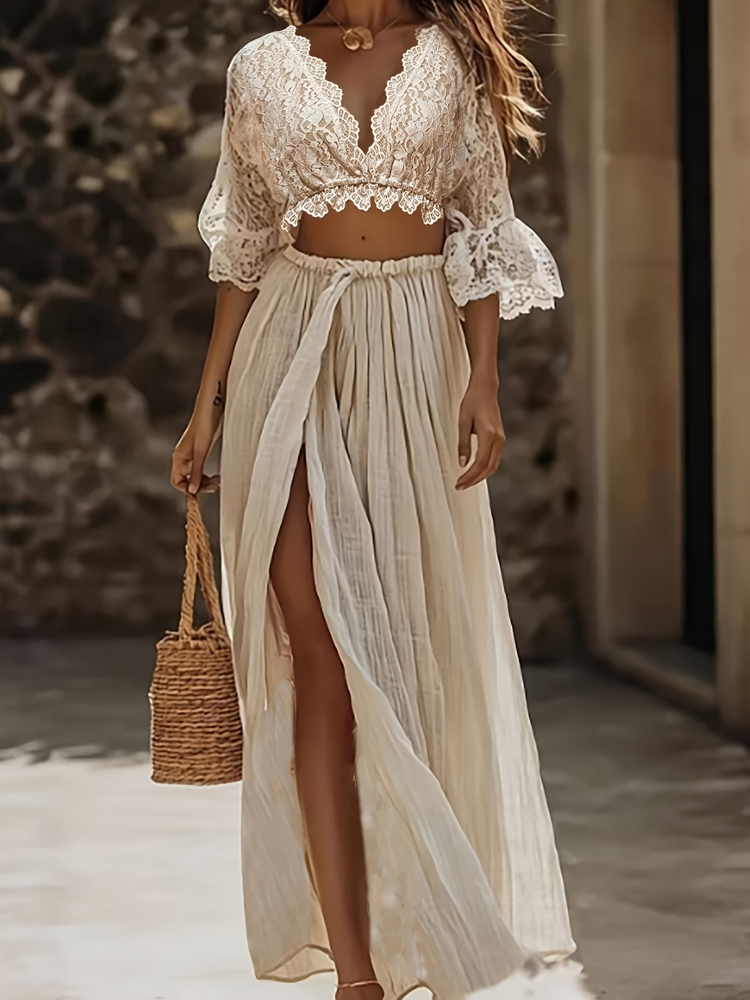 Conjunto Feminino Elegante de  - V Vintage Fashion avaliação e preço