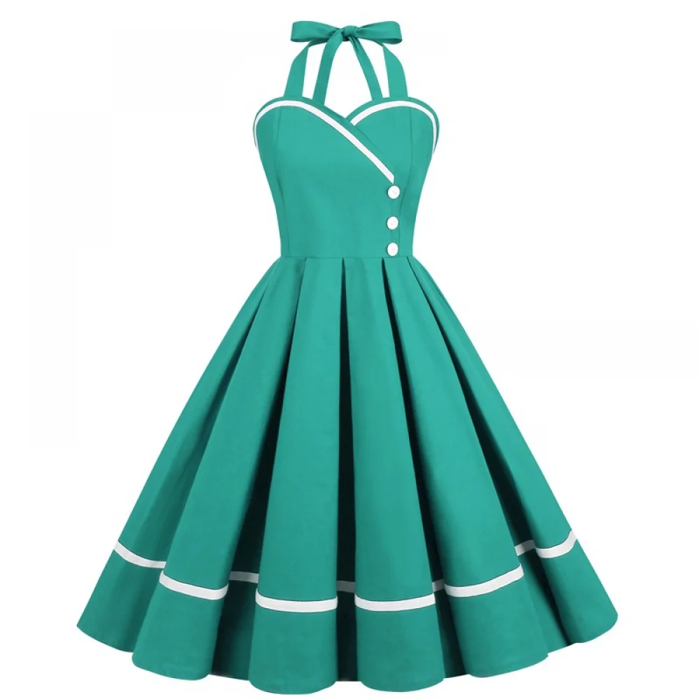 Halloween 50s 60s 80s vestido  - Vintage Fashion Dress avaliação e preço