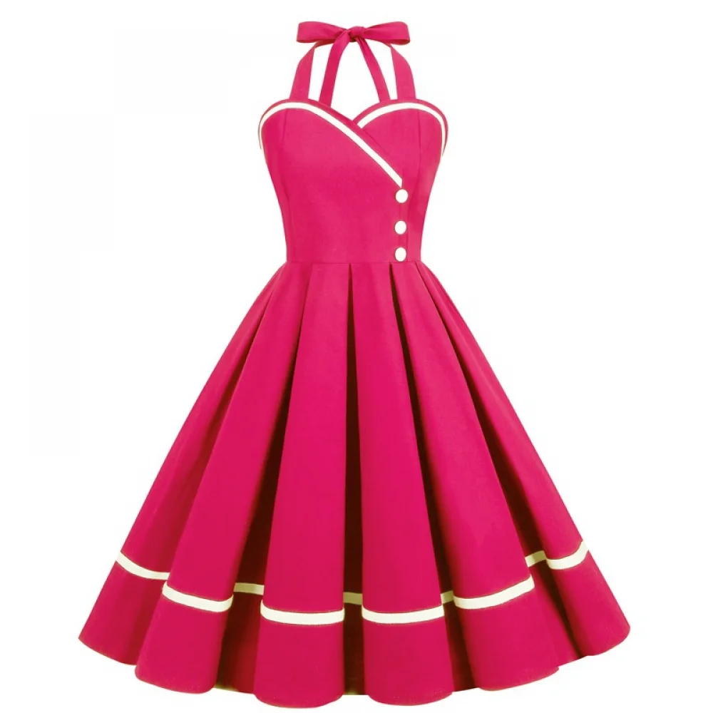 Halloween 50s 60s 80s vestido  - Vintage Fashion Dress avaliação e preço