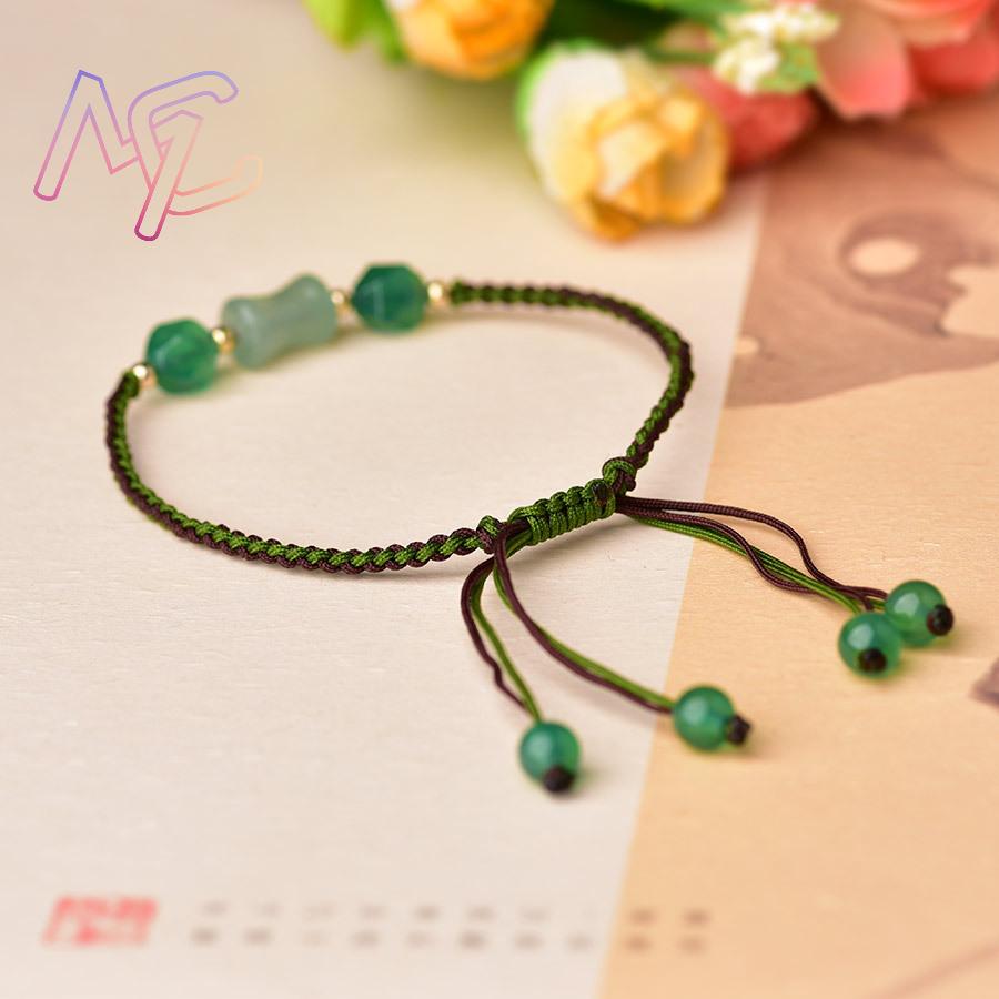 Verde natural jade contas puls - Vintage Women Fashion avaliação e preço