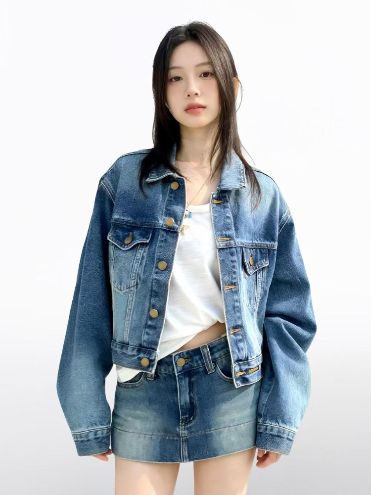 Conjuntos de Denim Vintage Ame - Vintage Fashion Pieces avaliação e preço