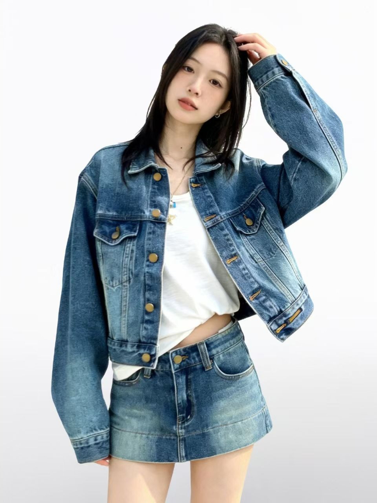 Conjuntos de Denim Vintage Ame - Vintage Fashion Pieces avaliação e preço