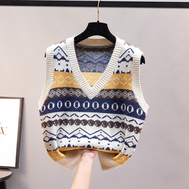 Moda malha colete feminino out - Vintage Fashion Newtown avaliação e preço