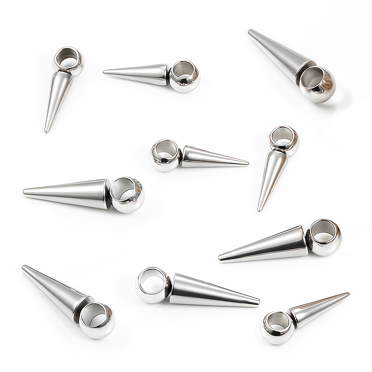 10 pçs retro cone encantos pin - V Vintage Fashion avaliação e preço