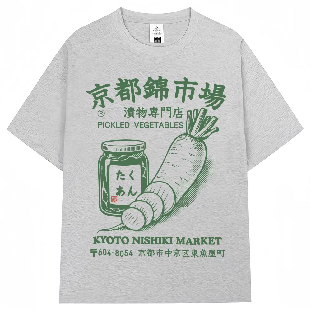 Camiseta Estampada Estilo Japo - Vintage Fashion Kyoto avaliação e preço
