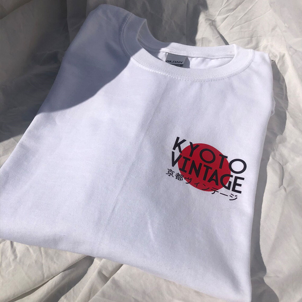 Unisex t-shirt de manga curta  - Vintage Fashion Kyoto avaliação e preço