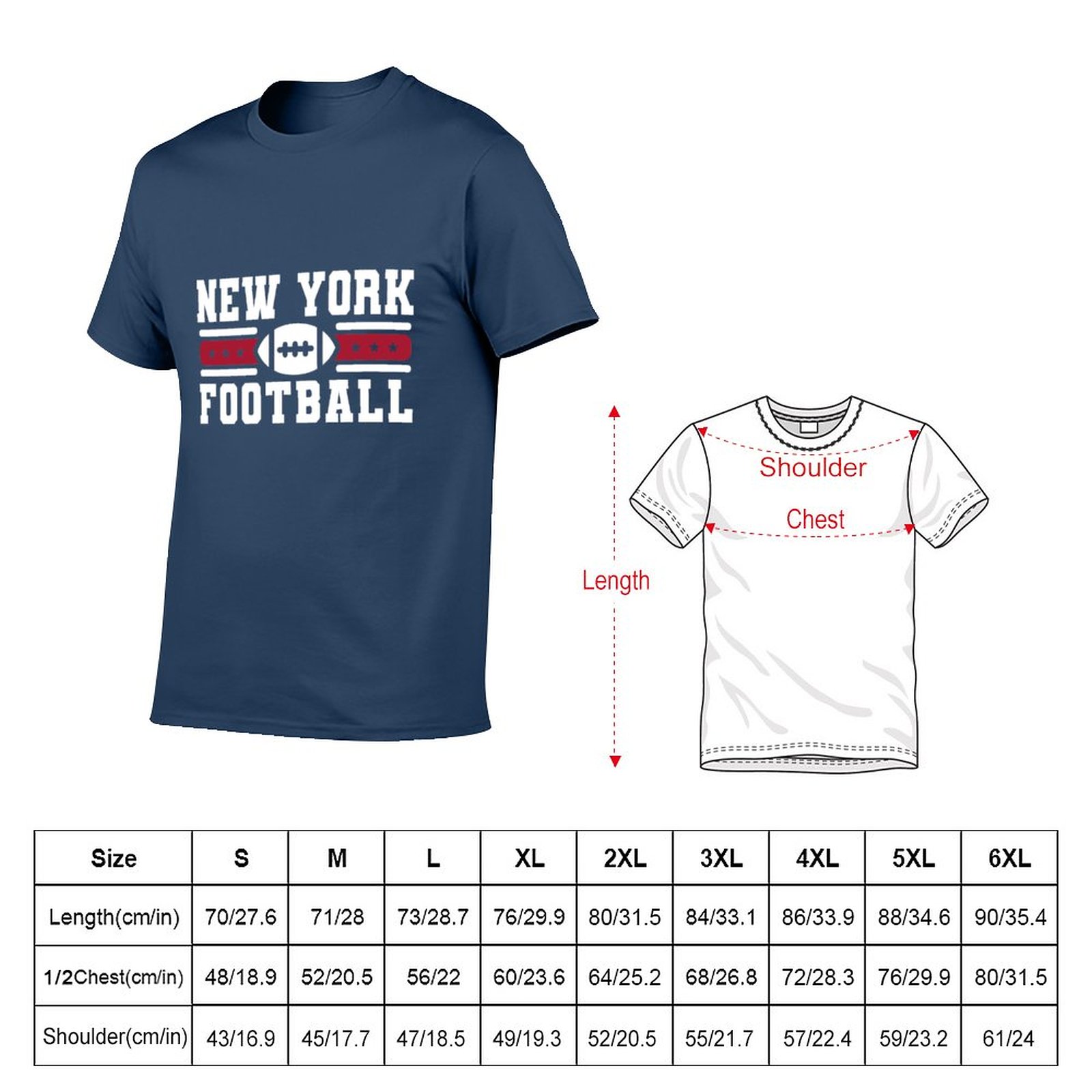 Camiseta masculina da equipe d - Vintage Fashion York avaliação e preço