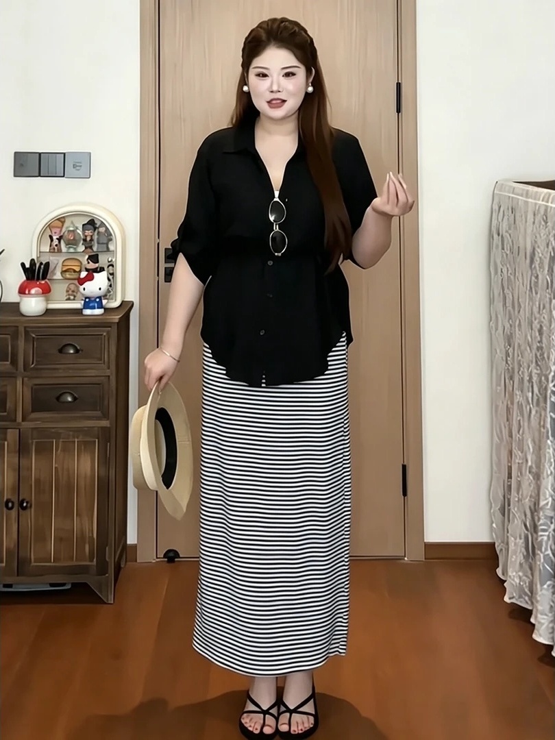 Conjunto Feminino Plus Size Vi - V Vintage Fashion avaliação e preço