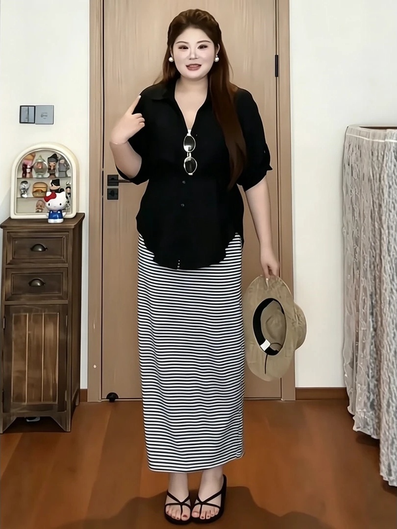 Conjunto Feminino Plus Size Vi - V Vintage Fashion avaliação e preço