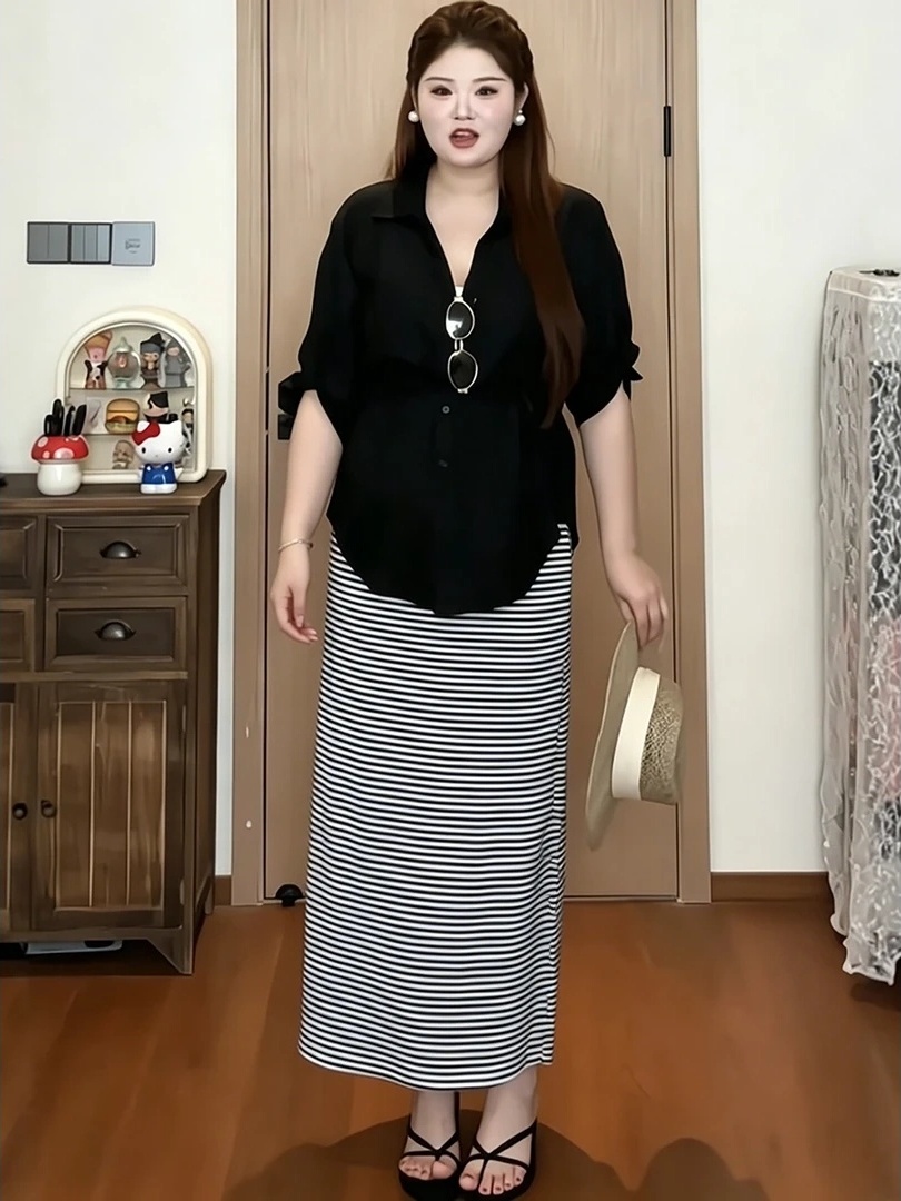 Conjunto Feminino Plus Size Vi - V Vintage Fashion avaliação e preço