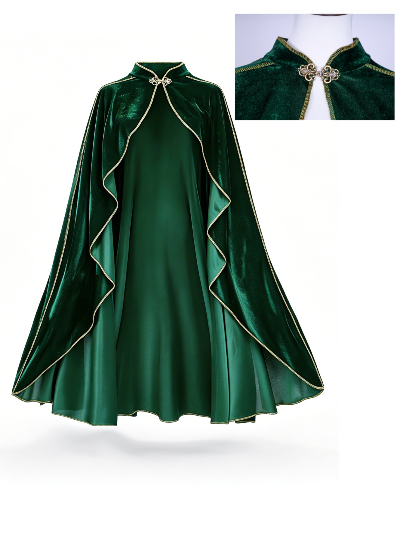 Capa de Veludo Verde Vintage p - Vintage Fashion Dresses avaliação e preço