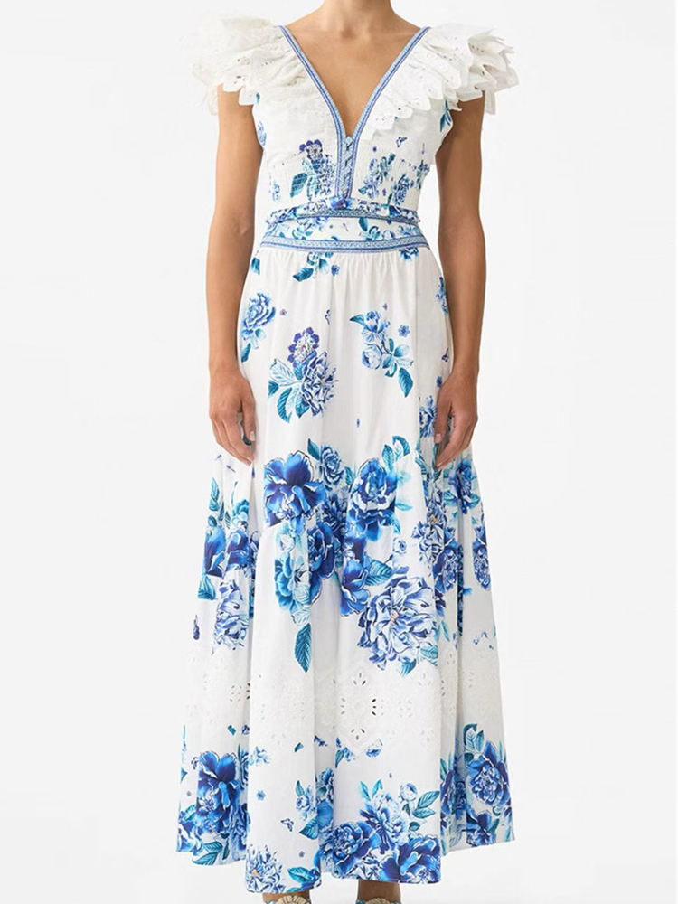 Moda retrô com decote em v alç - V Vintage Fashion avaliação e preço