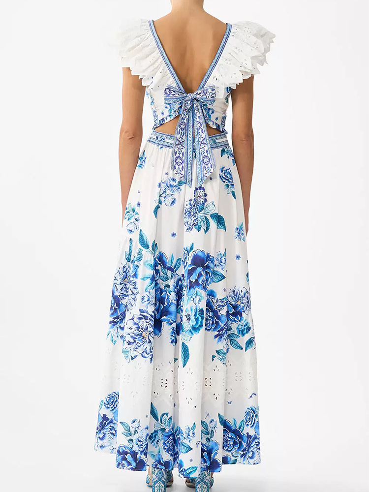 Moda retrô com decote em v alç - V Vintage Fashion avaliação e preço