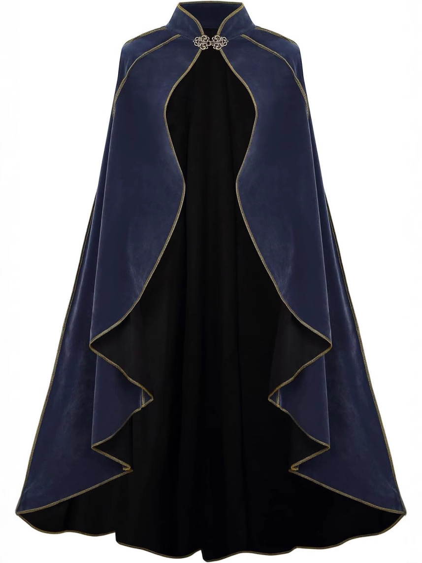 Capa Medieval de Pelúcia com A - Vintage Fashion Dress avaliação e preço