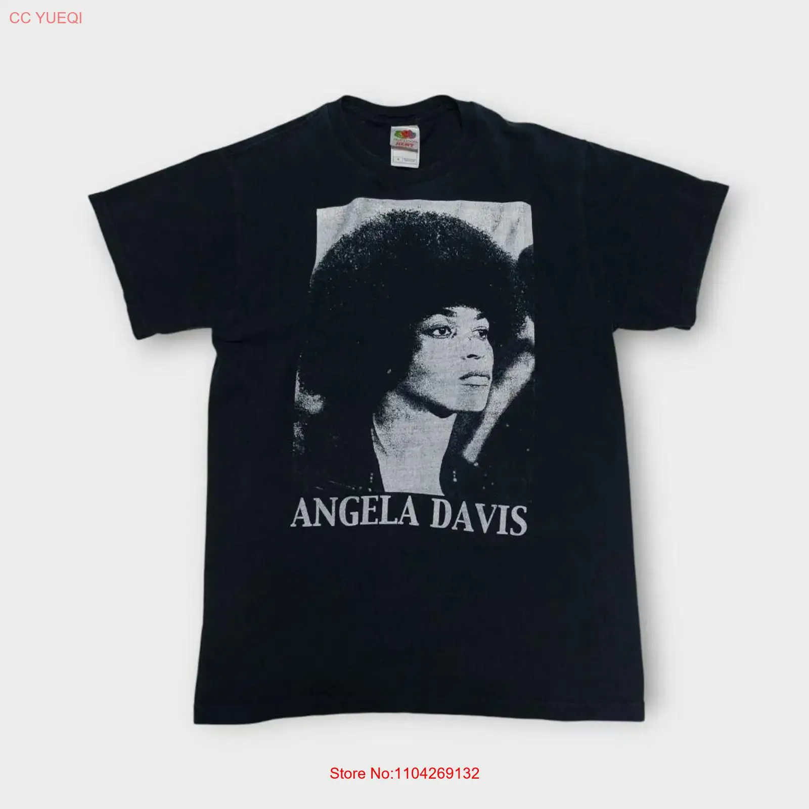 Camiseta Rara Angela Davis dos - Vintage Fashion Wear avaliação e preço